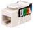 CAT3 Voice Grade Keystone Modular Jack, RJ11 90° 6×6