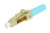 ECO Series™ Field-Assembly LC Type Multimode OM2/3/4 Fiber Optic Connectors - Aqua 1 unit (Distribution)