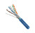 Vertical Cable Category-6A Shielded F/UTP 23AWG 8C Solid Bare Copper Riser Rated (CMR) 1000ft. Wooden Spool Blue (064-701/A/S/BL)