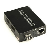 SingleMode, 10/100/1000Base-TX, W/SFP LC module