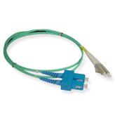 Fiber 10G aqua 50/125 LC/SC Duplex 7M (22.96 feet)