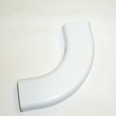 Right Angle 1.5" White, for Wire Hider Raceway, (each)