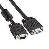 VGA Cable  75' HD15 M/F  W/Ferrite(Premium)