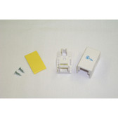 Surface Mount Box 1 Hole White