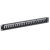 Blank Patch Panel 24 Port 1U Flush Mount High Density