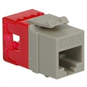 Jack HD (HI-DENSITY), RJ45 CAT6 Gray (COMPONENT RATED) ICC