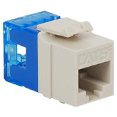 Jack RJ45 High Density (HD) CAT 5E 8P8C White ICC