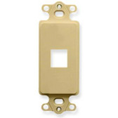 Decora Insert 1-Port Keystone Ivory