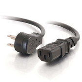 3FT 18 AWG UNIVERSAL FLAT PANEL POWER CORD, NEMA 5-15P IS FLAT