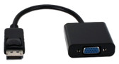 (ADAPTOR WITH 9" PIGTAIL)DisplayPort Male to VGA Female Digital Video Adaptor Pigtail, Resolutions up to 1920x1200