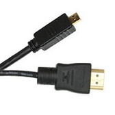 Micro HDMI To HDMI 1.4 Male/Male 6' (For Mobile Devices)