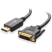 DisplayPort Male To DVI-D Male 6' Cable