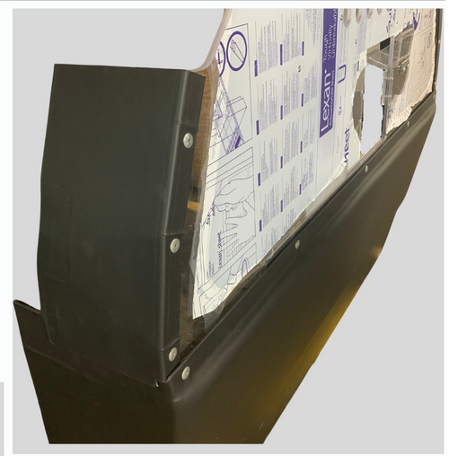 Non Yellow/Green Cab Metal Sided Safety Shield