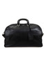 [Sample] Sodling, black leather duffle bag