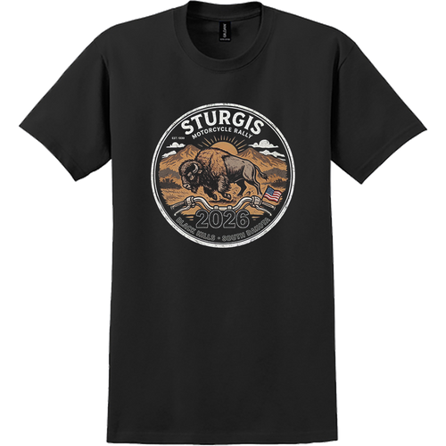 2026 Sturgis Rally - Buffalo Coin T