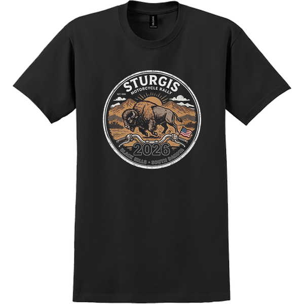 2026 Sturgis Rally - Buffalo Coin T