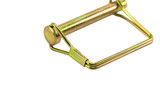 3/8"x 2-1/2" Zinc Plated Square Snapper Pin