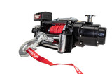 Roll-Off 15,000 lbs. 12V Electric Winch with Wire Tensioner
