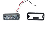Custer 4 Diode LED Strobe Light - Red