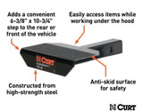 Hitch-Mounted Step for 2" receivers 6-3/8"x10-3/4"