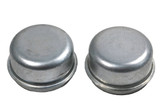 3,500 - 5,000 lb. Trailer Axle None EZ-Lube Grease Cap Kit (1 Pair)