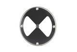 Bolt-on Round Aluminum Butterfly Vent - 7-1/2"