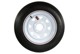 12" 4.80-12 Eco-Trail Trailer Tire & 4 Lug Wheel