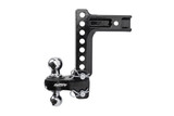 Adjustable Dual-Ball Mount 2-5/16" - 2" Ball - 10"Drop with 2.5" Shank