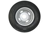 16" Goodride Radial Tire ST235/80R16 and (Gray) Tandem Dual Gray Rim