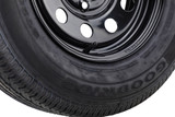 Goodride 205/75R15 Radial Tire & 15" Black Mod Wheel 5-lug on 5"