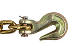 3/8" Grade 70 Transport Chain with Grab Hooks - 20 ft.