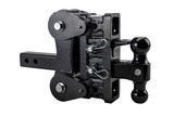 BOSS Torsion-Flex 10K 5" Drop Adjustable Ball Mount with 2" & 2-5/16" Versa-ball and Pintle Lock