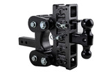 BOSS Torsion-Flex 16K 7.5" Drop Adjustable Ball Mount with 2" & 2-5/16" Versa-ball and Pintle Lock