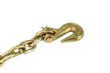 5/16" Grade 70 Transport Chain with Grab Hooks - 12 ft.