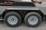 Tandem Axle Steel Fender 9x72 - 16" wheels