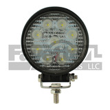 27 Watt Heavy Duty 4" LED Flood Light - Round