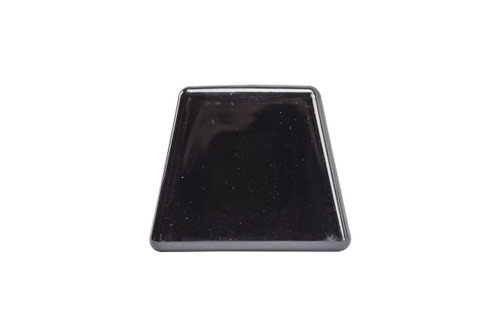 Black Plastic Cover/Insert with Pin Hole for 2" Receivers