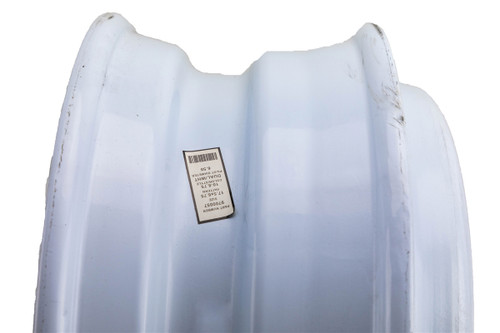 17.5" Tandem Dual Steel White Modular Rim 10 on 8.75"