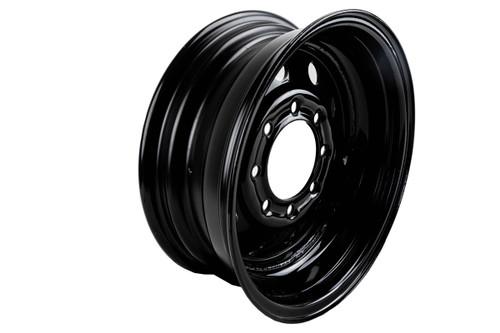 16" Black Steel Modular Wheel 8-lug on 6.5"