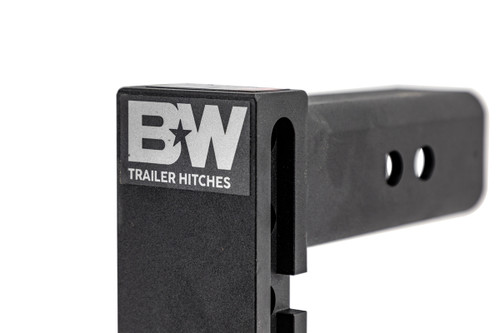 2-1/2" 7" Drop Adjustable 2-Ball Mount - 14.5K Rated - Black