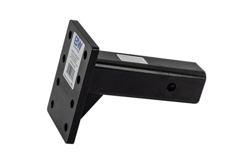 Pintle Mounting Plate for 2-1/2" Hitch - 8 hole - 16,000 lbs.