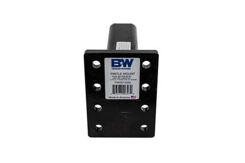 Pintle Mounting Plate for 2-1/2" Hitch - 8 hole - 16,000 lbs.