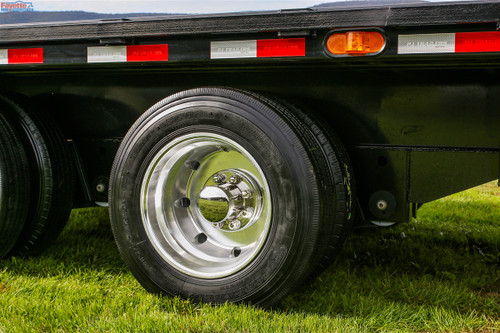 17.5" 8 lug on 6.5" Dual Aluminum Modular Trailer Wheel Upgrade Kit