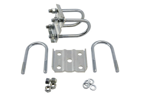 3" U-Bolt Kit For 4,400 - 7,000 lb. Axle - Zinc Coated