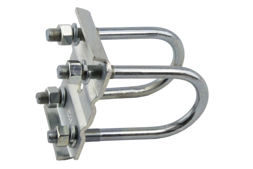 3" U-Bolt Kit For 4,400 - 7,000 lb. Axle - Zinc Coated