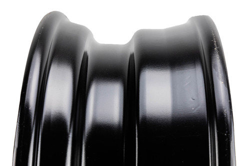 17.5" Steel Black Solid Rim 8-lug on 6.5" - 6,005 lbs