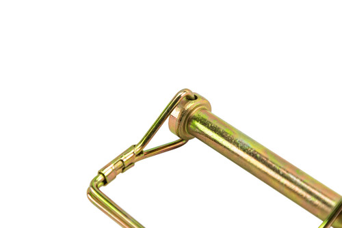 3/8"x 2-1/2" Zinc Plated Square Snapper Pin