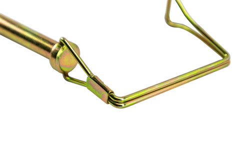 3/8"x 2-1/2" Zinc Plated Square Snapper Pin