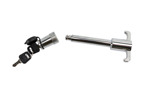 5/8" Ssteel Twin-Grip Locking Receiver Pin for 2" receivers  - Chrome