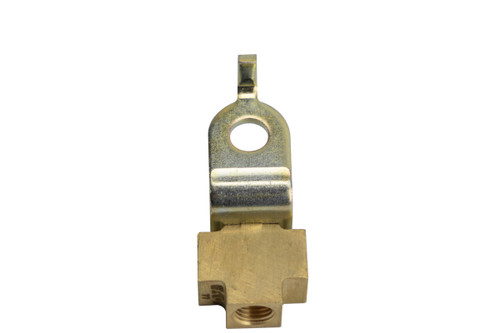 3/16" Hydraulic Brass Tee withbracket for Brake Line